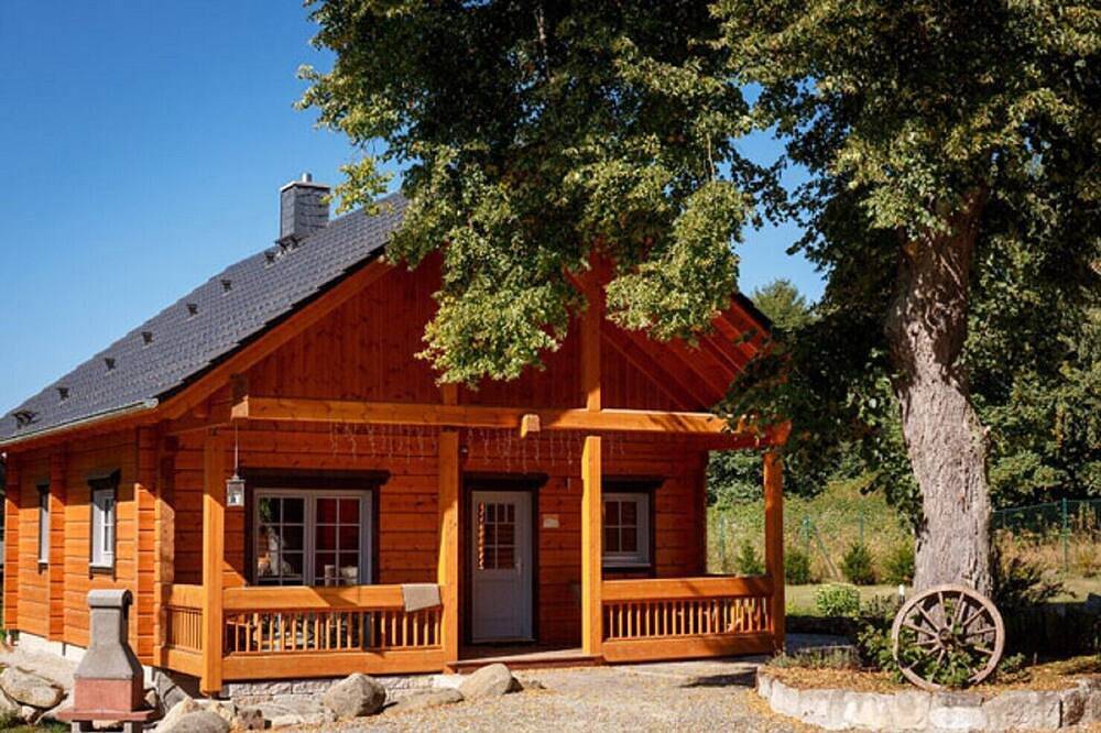 Gemütliches Blockhaus in Elbingerode, Harzvorland