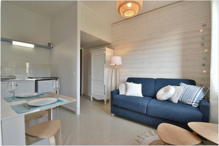 Appartement de vacances pour 4 personnes, avec jardin