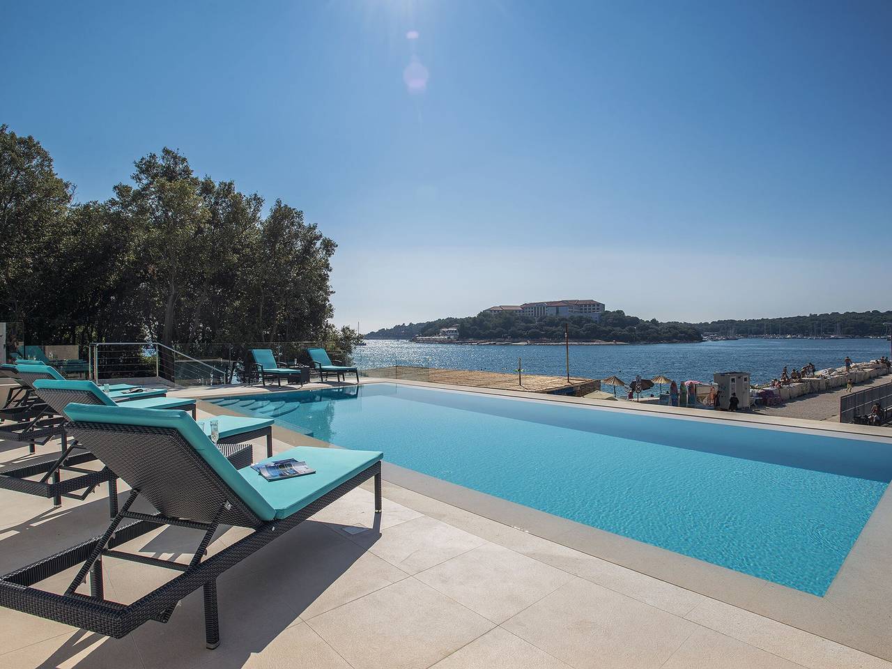 Villa in Pješčana am Strand mit Pool in Medulin, Südküste Istrien