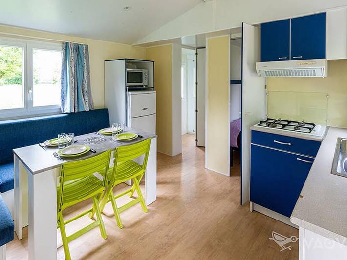 Camping des Lancières - Mobilheim 6 personen - Nest 33 in Rogny-les-Sept-Écluses, Auxerre und Umgebung