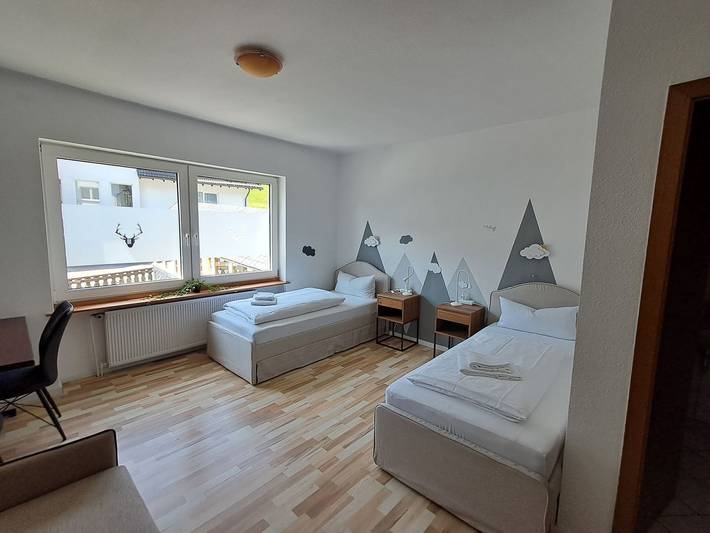 Ferienwohnung für 2 Personen, mit Sauna und Ausblick, mit Haustier in Züschen