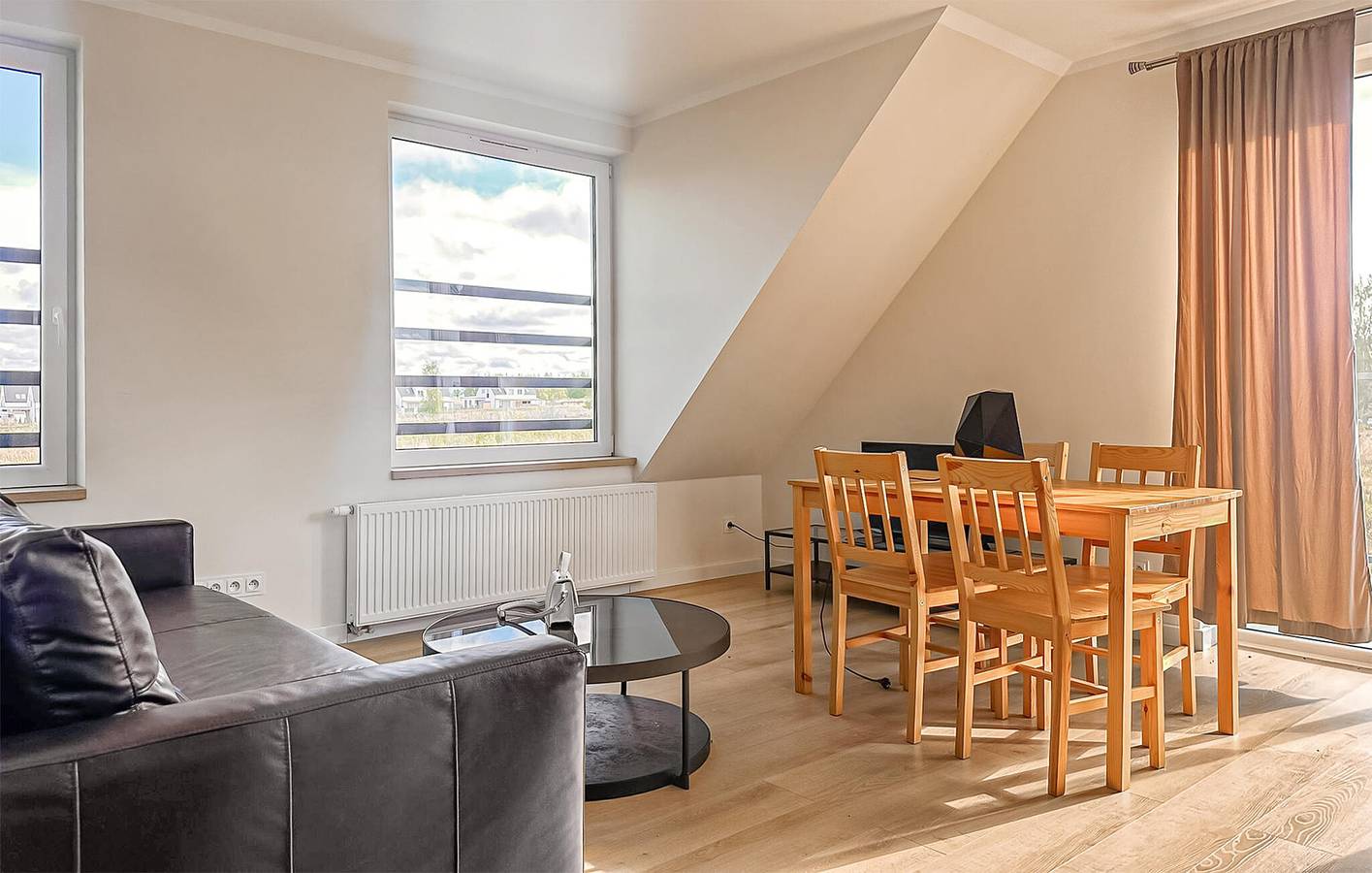 Ganze Ferienwohnung, Ferienwohnung für 5 Personen mit Terrasse in Trzęsacz, Powiat gryficki