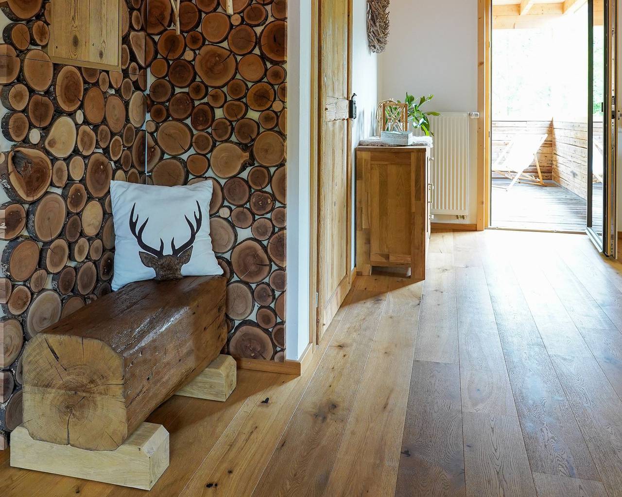 Ganze Wohnung, Ferienwohnung 'Heimatglück 2, Maisonette, 76qm' mit Gemeinschaftsterrasse, Balkon und Wlan in Lautenbach, Mittlerer Schwarzwald