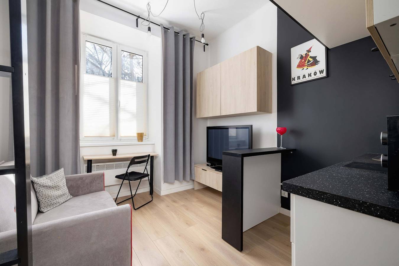 Entire studio, Mickiewicza 51 | Cozy Studio | Near Downtown in Cracow, Lesser Poland