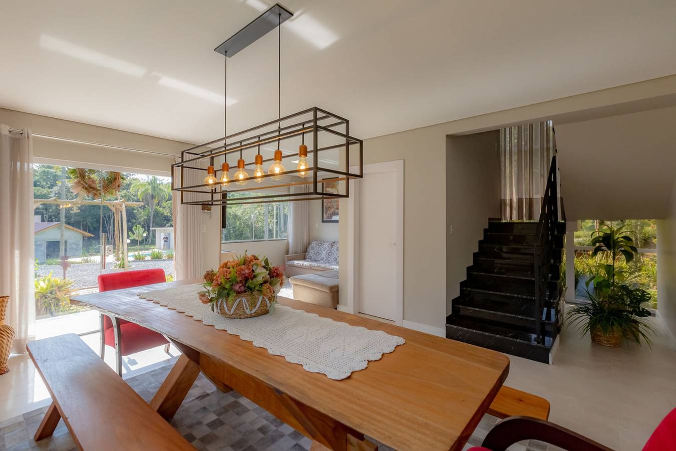 Casa de campo c/ Wi-Fi, jardim e churrasqueira in Santa Catarina