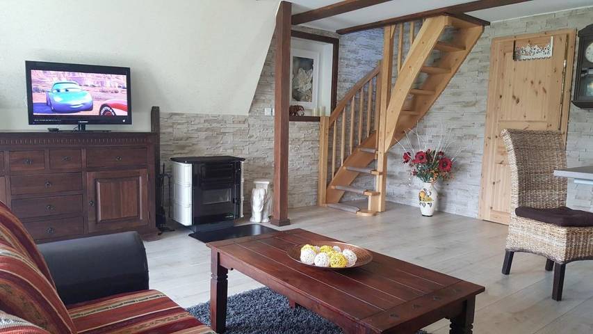 Ferienhaus für 5 Personen, mit Balkon und Terrasse sowie Garten und Sauna in Milmersdorf - 4