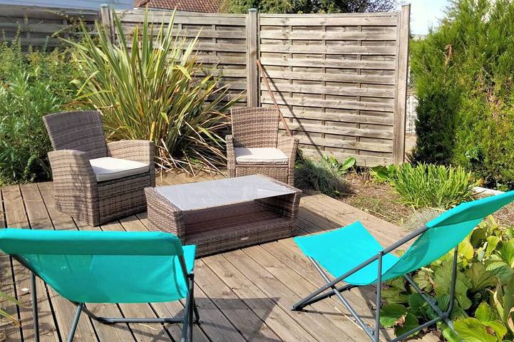 Maison de vacances pour 2 personnes, avec jardin et terrasse à Bourges