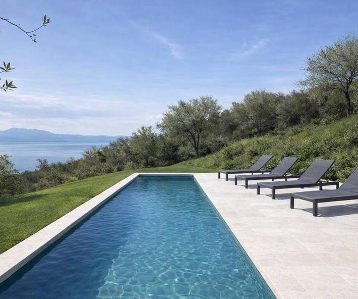 Appartamento vacanze per 2 persone, con piscina e panorama nonché vista lago e giardino - 1