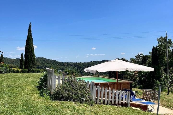Ferienhaus für 6 Personen, mit Balkon/Terrasse und Whirlpool sowie Garten in Riparbella - 4