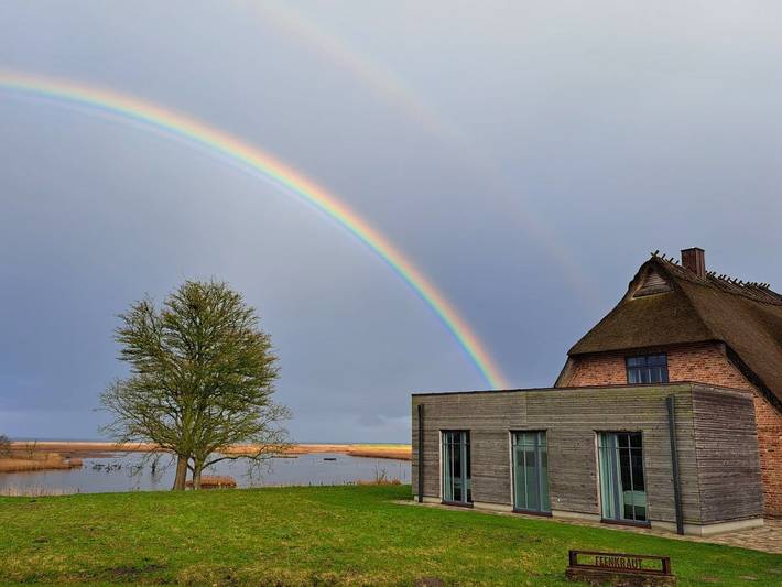Ferienhaus für 8 Personen, mit Sauna und Garten sowie Seeblick, mit Haustier - 1