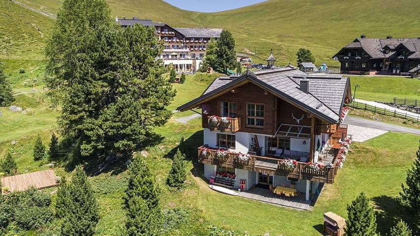 Ferienwohnung für 2 Personen, mit Sauna und Garten sowie Seeblick am Falkertsee