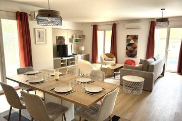 Cottage pour 8 personnes, avec jardin à Villeneuve-de-la-Raho