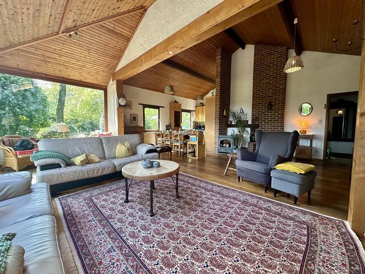 Location de vacances pour 6 personnes, avec jardin à Rendeux - 4