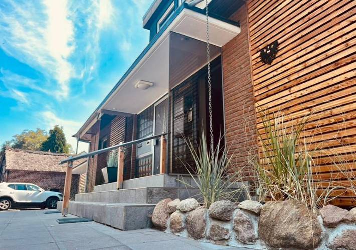 Ferienwohnung für 6 Personen, mit Sauna und Garten in Ratekau