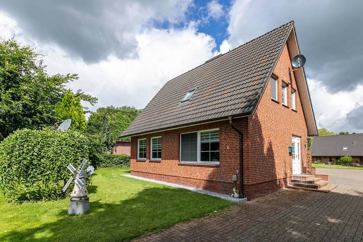 Ferienhaus für 6 Personen, mit Garten in Stadum, Grünes Binnenland
