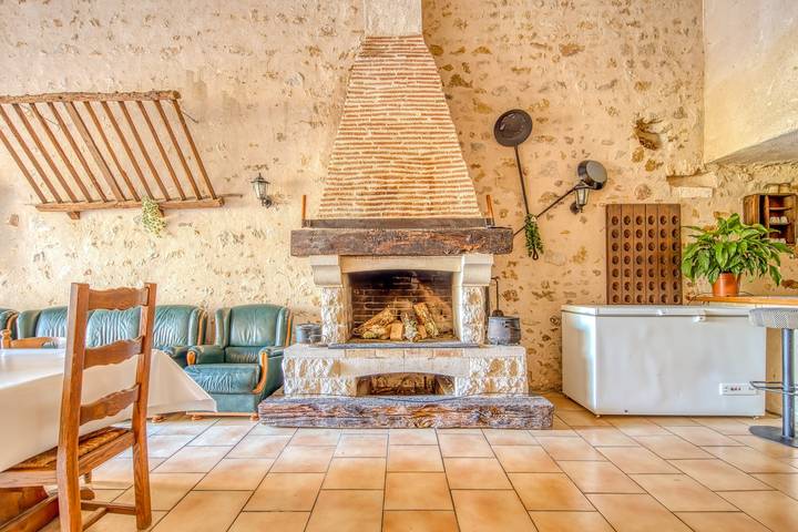 Maison de vacances pour 16 personnes, avec jardin en Charente - 3