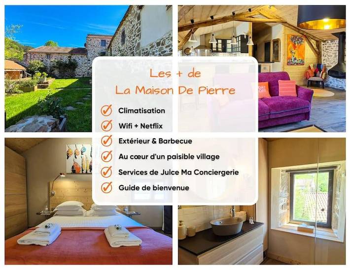 Maison de vacances pour 4 personnes, avec jardin