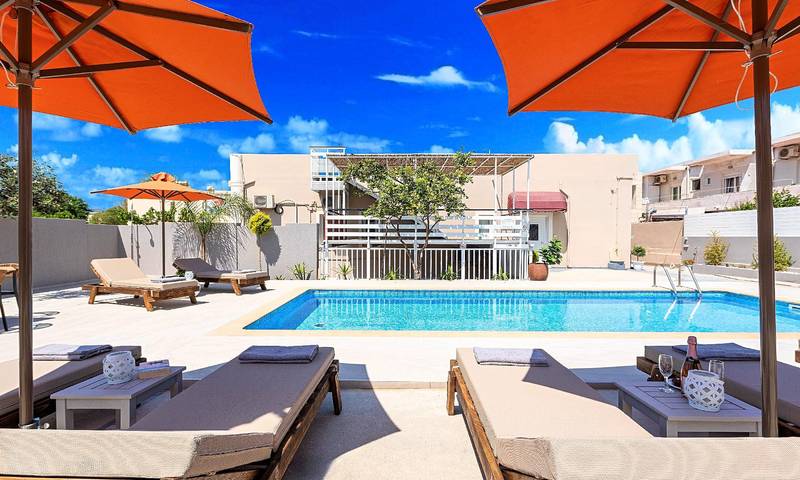 Ferienhaus für 24 Personen, mit Balkon und Garten sowie Pool auf Kreta - 4