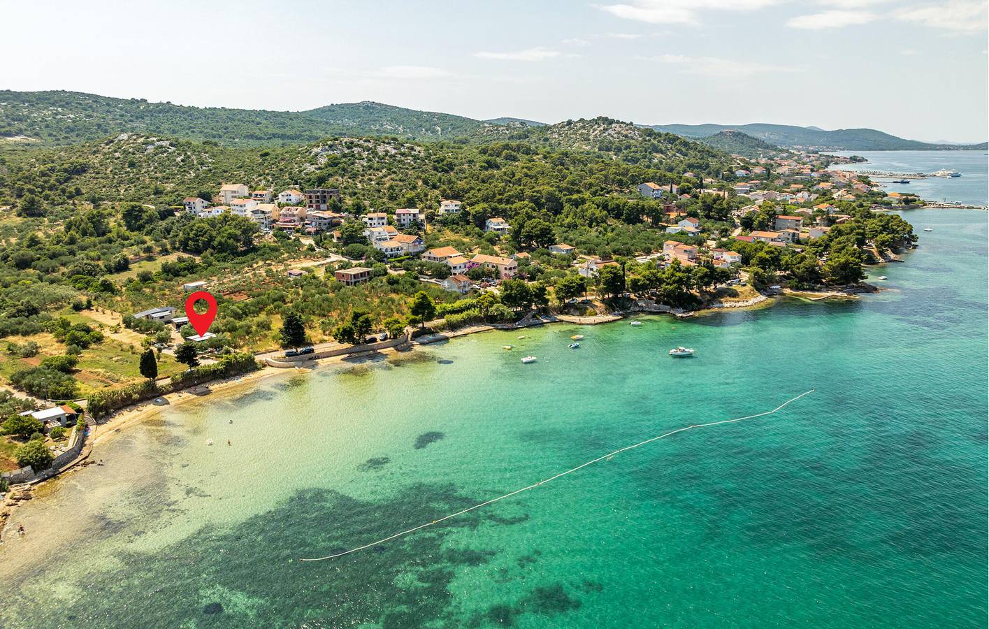 Maison de vacances pour 5 personnes avec terrasse in Tkon, Pasman