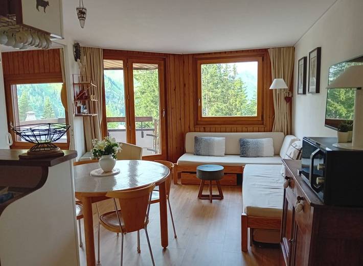Gîte pour 6 personnes, avec terrasse à Avoriaz