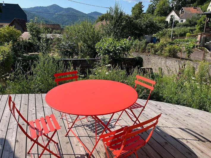 Location de vacances pour 4 personnes, avec vue et jardin à Wihr-au-Val - 2