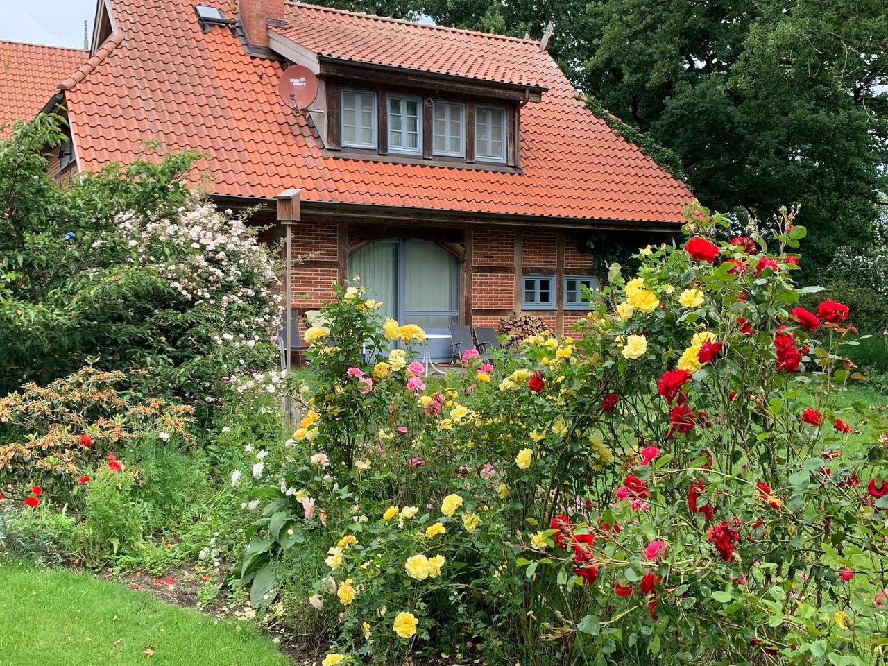 Ferienhaus 'Familienhaus' mit privater Terrasse, Gemeinschaftsgarten und Wlan in Trebel, Landkreis Lüchow-Dannenberg