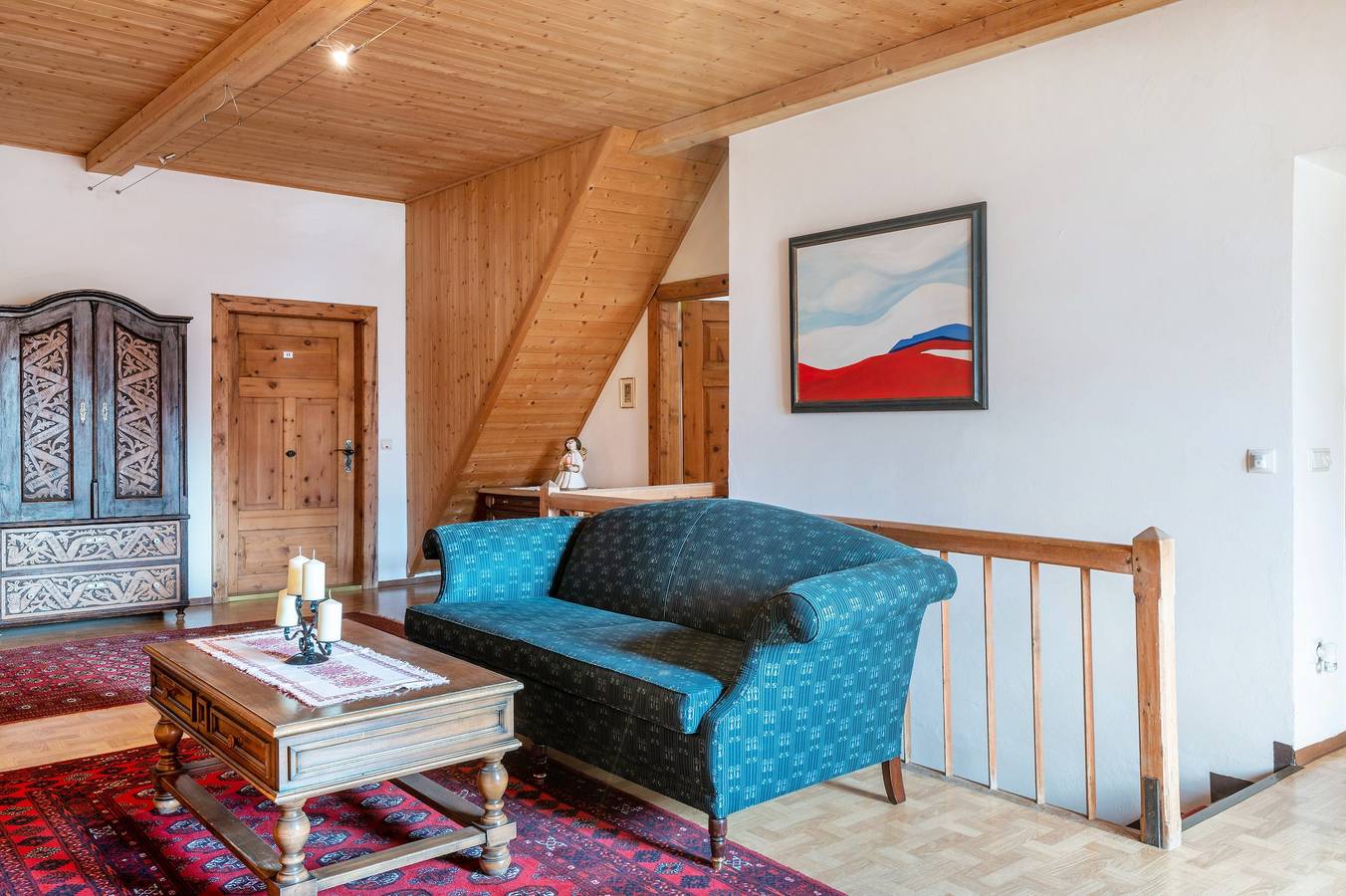 Habitación 'Hirschen Aldo' con vistas a la montaña, terraza compartida y Wi-Fi in Sarnthein, Sarentino