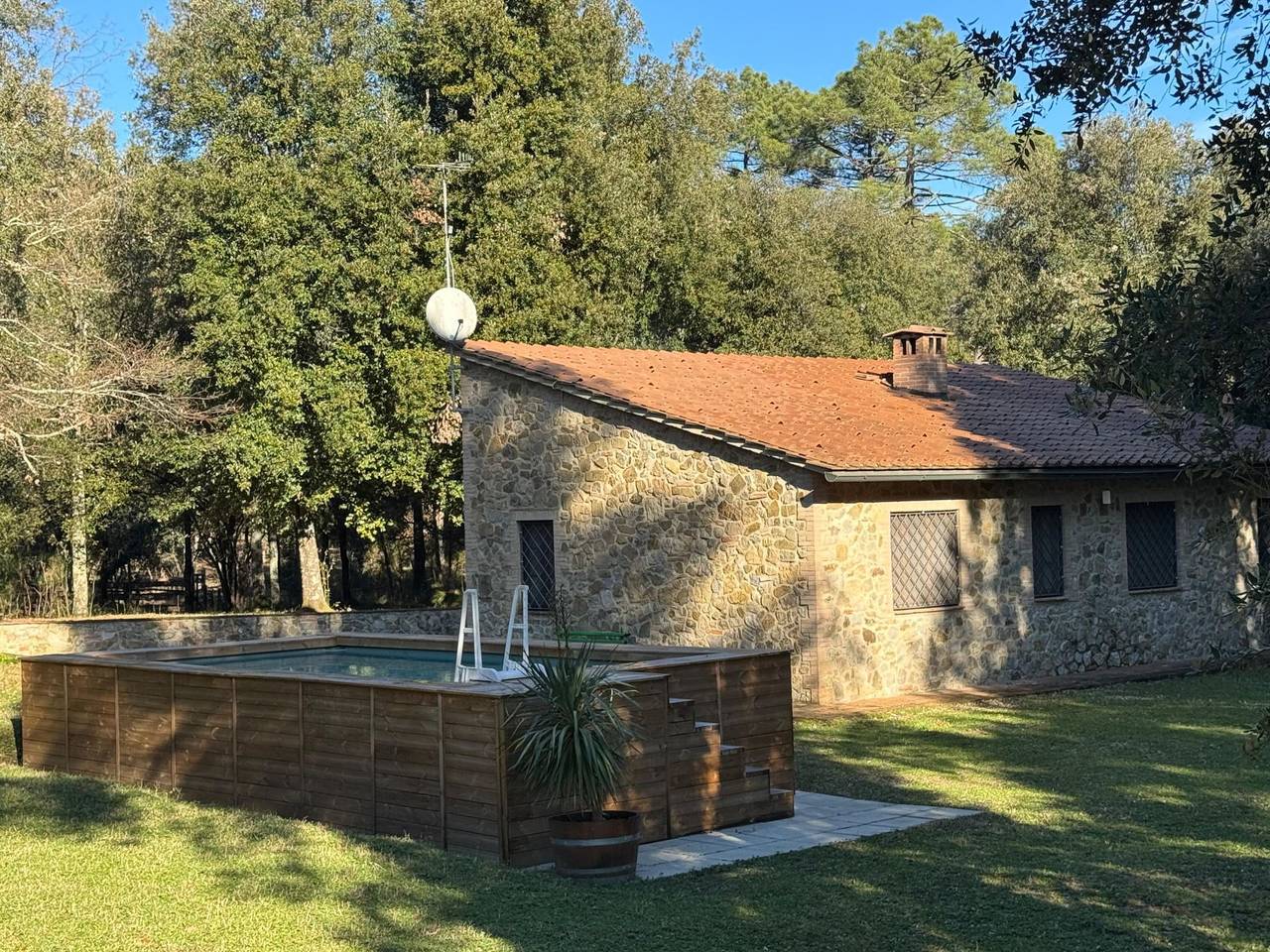 Bauernhaus für 4 Personen mit Pool in Murlo, Chianti