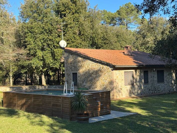 Bauernhaus für 4 Personen, mit Pool und Garten - 1