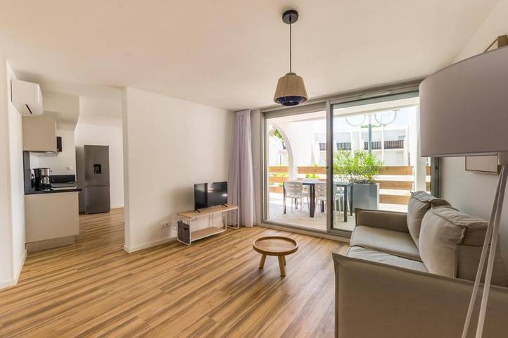 Appart’hôtel pour 6 personnes, avec Balcon et Terrasse
