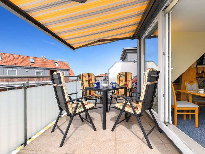 Bungalow für 4 Personen, mit Balkon