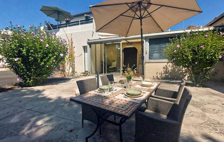 Encantador apartamento con jardín, terraza y a 800 m de la playa in Châtelaillon-Plage, Región de La Rochelle
