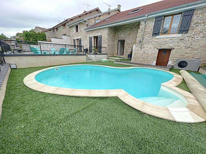 Maison de vacances pour 8 personnes, avec Terrasse ainsi que Piscine et Vue