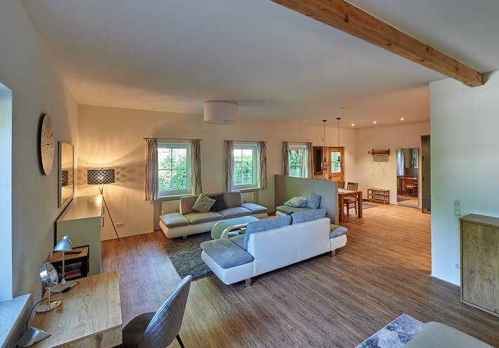 Ganze Ferienwohnung, Ferienwohnung Sicado Loft - Sicado-Loft Ferienwohnung 75 qm, offener Wohn- und Schlafraum, Terrasse in Kampenwand, Aschau im Chiemgau