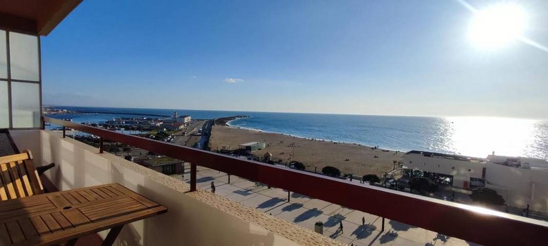 Apartamento para 4 personas, con Balcón además de Terraza y Vistas en Povoa de Varzim