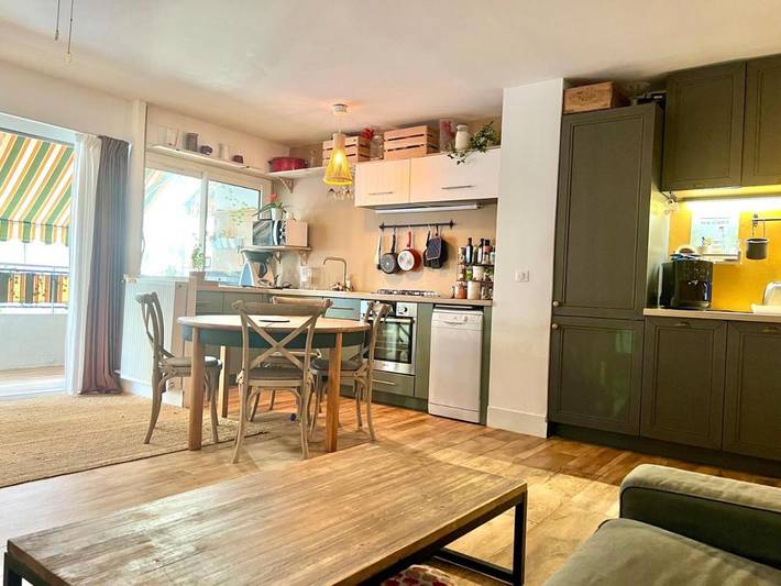 Gîte pour 4 personnes, avec balcon dans Office De Tourisme De Golf Juan