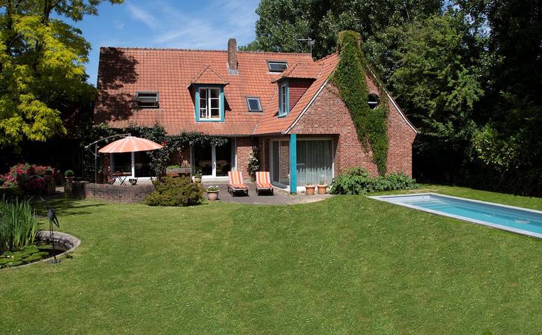 Chambre d’hôte pour 2 personnes, avec Jardin et Piscine dans Département Nord