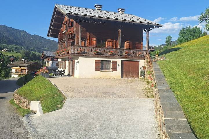Chalet pour 5 personnes, avec jardin à Flumet