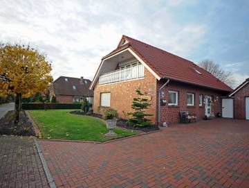 Ferienwohnung für 4 Personen, mit Garten und Terrasse, mit Haustier in Moormerland