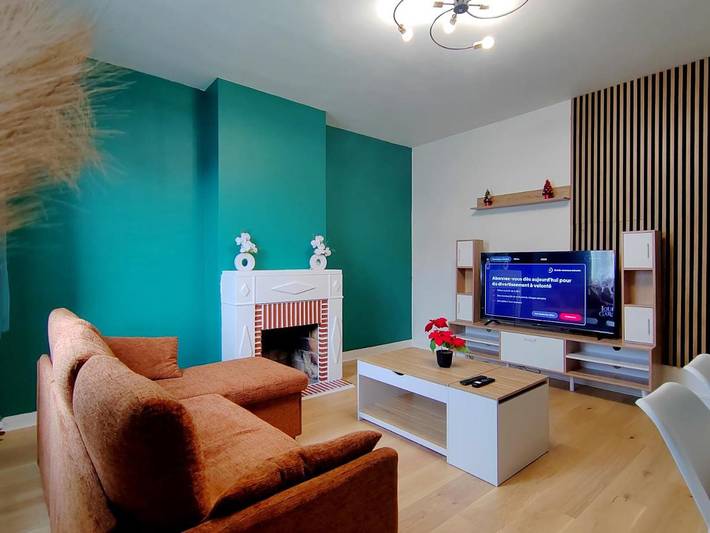 Gîte pour 6 personnes, avec vue à Creil