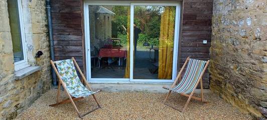 Gîte pour 4 personnes, avec terrasse dans Aure sur Mer