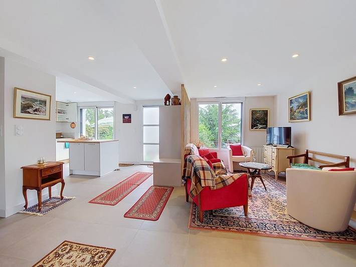 Appartement de vacances pour 4 personnes, avec Balcon ainsi que Terrasse et Jardin