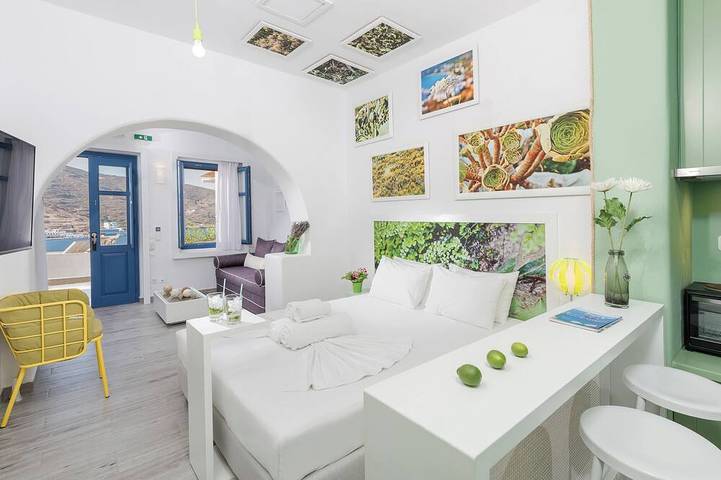 Ganze Wohnung, Sea View Studio, Kaerati Apartments in Amorgos