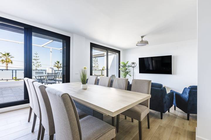 Ferienwohnung für 12 Personen, mit Terrasse in Benajarafe - 4