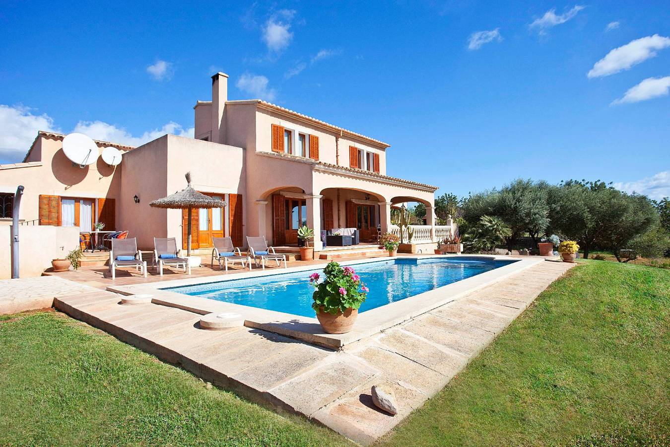 Finca Can Marines in Cala d'Or, Santanyí