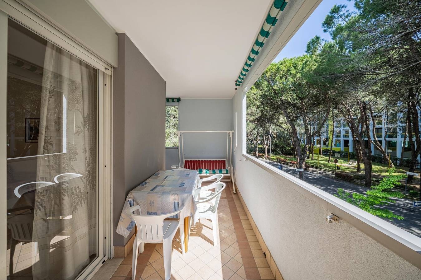 Ganze Wohnung, Ferienwohnung 'Isola Clara' in Strandnähe mit Terrasse in Bibione, Venedig Provinz