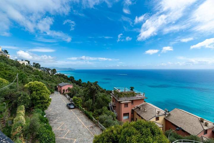 Ferienwohnung für 2 Personen, mit Ausblick in Chiavari