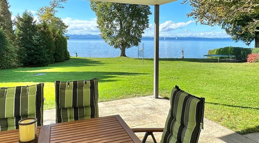 Gîte pour 6 personnes, avec vue sur le lac et sauna ainsi que terrasse et jardin, animaux acceptés - 1