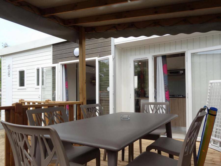 Camping Paradis Cayola - Mobilhome 4 personas - Confort + Declick Premium - Aire acondicionado/Tv/Lavavajillas - Sábado in Portiragnes Plage, Vias