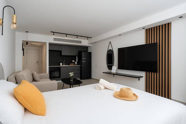 Appartement de vacances pour 4 personnes, avec jardin ainsi que piscine et vue - 1